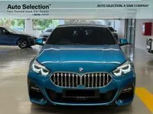 2023 BMW 218i Gran Coupe M Sport with Live Cockpit - Genuine Mileage Still Under BMW Warranty & Free Service - Raya Promotion Super Low Mileage