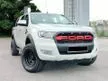 Used 2016 Ford Ranger 2.2 XLT High Rider Dual Cab Pickup Truck 4YR WARANTY / REVERSE CAMERA / RED SEAT BELL / 4 PC NEW TYRE AND SPORTS RIM