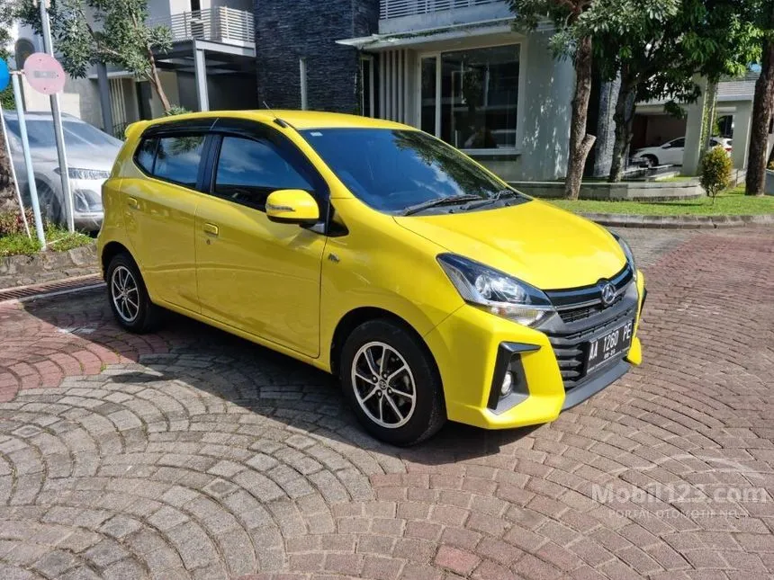 Jual Mobil Daihatsu Ayla 2021 X 1.2 di Yogyakarta Automatic Hatchback Kuning Rp 119.000.000