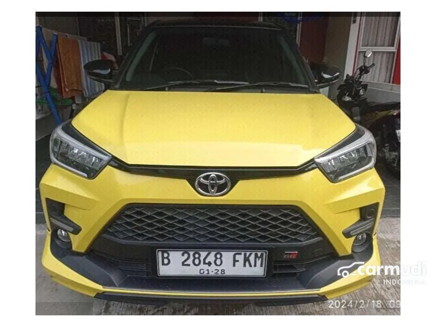 Jual Mobil Toyota Raize 2022 GR Sport 1.0 di DKI Jakarta Automatic Wagon Kuning Rp 215.000.000