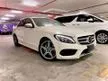 Recon 2017 Mercedes-Benz C180 1.6 Laureus/ Keyless/ Leather Seat/ Reverse Cam/ 2 Power Seat/ 1 Memory Seat/ Paddle Shift/ Safety Features/ RAYA OFFER RM168k - Cars for sale