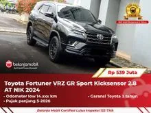 2024 Toyota Fortuner 2.8 VRZ TSS GR Parts Aero Package SUV [ GARANSI 5TH ]