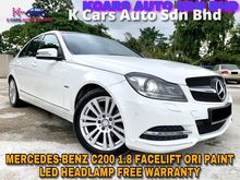 Mercedes-Benz C200 1.8 CGI FREE WARRANTY NICE NUM PLATE