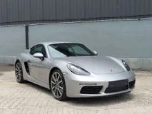 2021 Porsche 718 2.0 Cayman Coupe 18-ways Electric Seat / Full Leather Seat / Sport Exhaust System