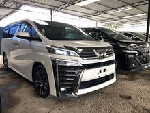 2018 New facelift Toyota Vellfire 2.5 ZG 3Eyes LED Prromotion!!