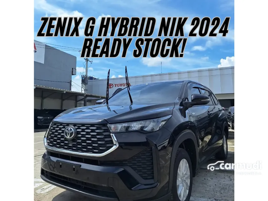 Jual Mobil Toyota Kijang Innova Zenix 2024 G HV 2.0 di DKI Jakarta Automatic Wagon Hitam Rp 400.500.000
