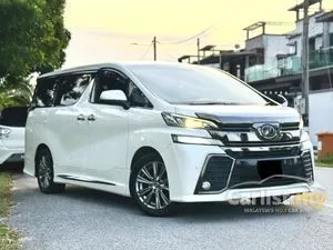 2017 Toyota Vellfire 2.5 Z Golden Eyes MPV