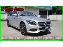 2018 Mercedes-Benz C350 e 2.0 Avantgarde AMG Line Full Service History Warranty Totally Like New Car Worth Buy (ONTHEROAD PRICE)