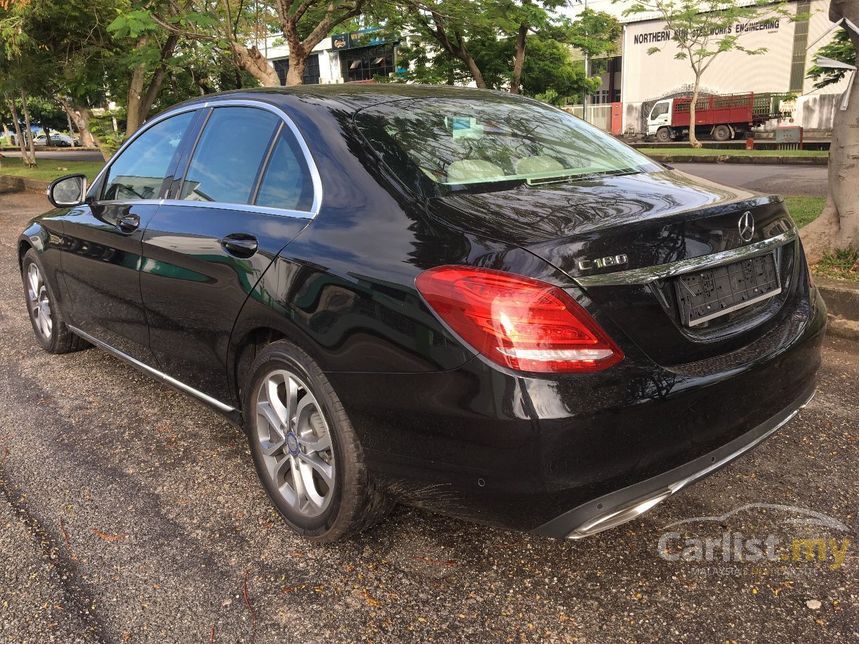 Mercedes-benz C180 2016 Avantgarde 1.6 In Penang Automatic Sedan Black 