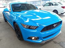 2017 Ford Mustang 2.3 ECOBOOST COUPE SHAKER SOUND GRABBER BLUE (A) OFFER UNREG
