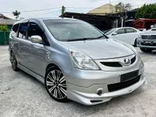 2012 Nissan Grand Livina 1.8 7 SEATER MPV /IMPUL FULL BODYKIT/NEW PAINT/5 YEARS WARRANTY