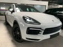2019 Porsche Cayenne 3.0 Coupe Panoramic Roof, Sport Seat, Black Interior