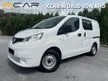 Used Nissan NV200 1.6 PANEL VAN SEMI PANEL FULL PANEL 2 YEARS WARRANTY ADVAILABLE GUARANTEE No Accident/No Total Lost/No Flood & 5 Day Money back Guarantee