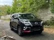 Used 2018 Toyota Fortuner 2.7 SRZ SUV Petrol 2017 Free Coating Tinted PPF 2019 Full Toyota Records Service 2020 Warranty 2016 Johor Bahru One Owner