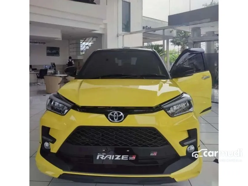Jual Mobil Toyota Raize 2023 GR Sport TSS 1.0 di Banten Automatic Wagon Kuning Rp 260.700.000