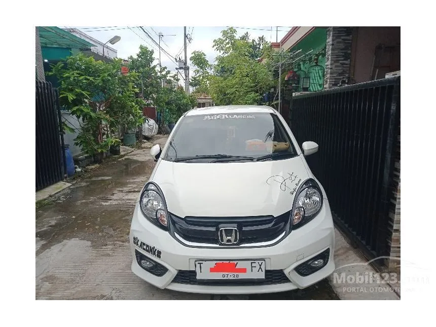 Jual Mobil Honda Brio 2018 Satya E 1.2 di Jawa Barat Manual Hatchback Putih Rp 120.000.000