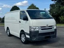 2015/2016 Toyota Hiace 2.5 Panel Van All Original