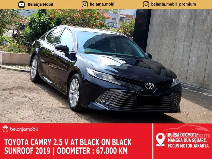 Jual Mobil Toyota Camry 2019 V 2.5 di DKI Jakarta Automatic Sedan Hitam Rp 334.000.000
