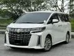 Used 2020 Toyota Alphard 2.5 G SA MPV Tip Top Condition 5 Years Warranty