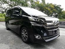 2015 Toyota Vellfire VL 3.5 JBL Home Theater Unregister