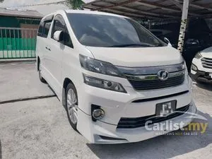 2012 Toyota Vellfire 2.4 Z MPV