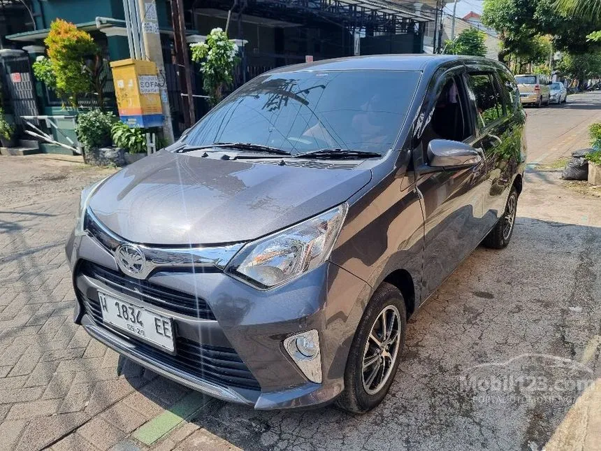 Jual Mobil Toyota Calya 2019 G 1.2 di Jawa Timur Manual MPV Abu