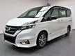 Used 2018 Nissan Serena 2.0 S-Hybrid High-Way Star Premium MPV FULL SERVICE RECORD 1YEAR WARRANTY 87K-MILEAGE ONLY - Cars for sale