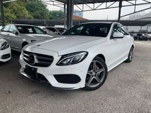 2015 Mercedes-Benz C200 2.0 AMG SPORT ** FULL SPEC / PUSH START / KEYLESS GO / MEMORY SEAT / BSA / LKA / PRE SAFE / DISTRONIC PLUS ** 5 YR WARRANTY **