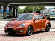 2013 Volkswagen Beetle 1.2 TSI Coupe Rare Unit Habanero Orange Premium Signature 3 Years Warranty