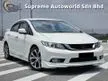 Used 2014 Honda Civic 2.0 S i-VTEC Sedan / LOW MILEAGE / NEW FACELIFT / 1 OWNER / NO ACCIDENT / HIGH LOAN / LOW DP - Cars for sale