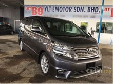 2009 Toyota Vellfire 2.4 Z Platinum MPV