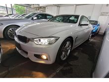 BMW 420I M-SPORT COUPE MEMORY SEAT PARKING CAMERA BLACK INTERIOR MULTIFUNCTION STEERING 2015 JAPAN UNREG FREE GMR WARRANTY