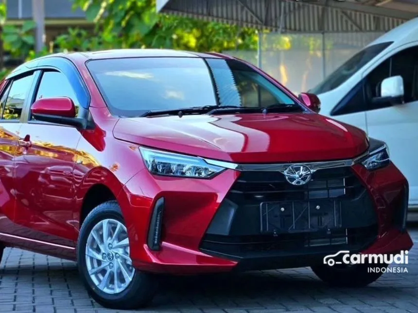 Jual Mobil Toyota Agya 2024 G 1.2 di Jawa Barat Manual Hatchback Merah Rp 165.450.000