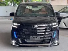 Unregistered Japan Recond 2025 Toyota Vellfire 2.4 Z Premier MPV
