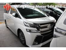 2016 Toyota Vellfire 3.5 ZA G Edition MPV