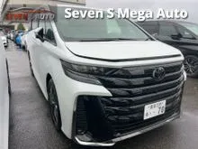 2025 Toyota Vellfire 2.4 Z Premier MPV INCOMING STOCK ETA JUNE TIP TOP CONDITION GRADE 5A MILEAGE 12 KM ONLY BROWN LEATHER SEAT SUNROOF