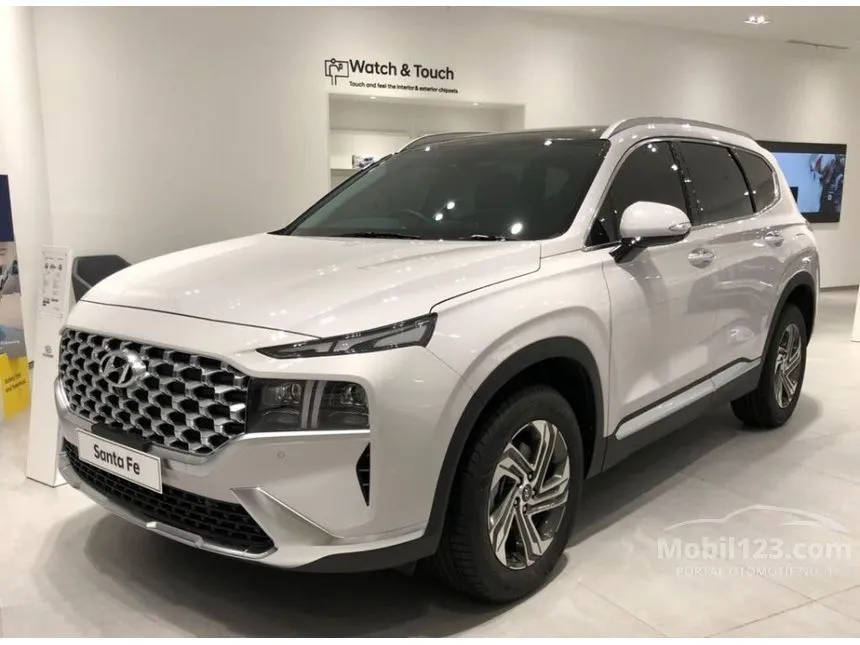 Jual Mobil Hyundai Santa Fe 2024 Signature 2.5 di Jawa Barat Automatic SUV Putih Rp 529.275.000