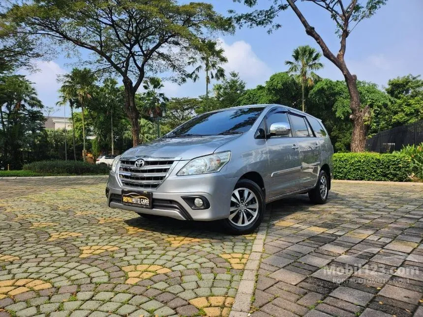 Jual Mobil Toyota Kijang Innova 2015 G 2.5 di DKI Jakarta Automatic MPV Silver Rp 214.000.000