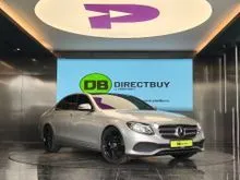 2016 Mercedes-Benz E250 2.0 Avantgarde Sedan Local Very Low Mileage