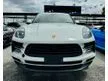 Recon 2019 Porsche Macan 3.0 S V6 SUV JAPAN SPEC SPORT CHRONO PACKAGE 14 WAYS ELECTRIC SEAT POWER BOOT MEMORY SEAT ELECTRIC SEAT GRADE 4.5/B GENUINE MILEAGE