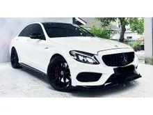 2018 Mercedes-Benz AMG C43 3.0 4MATIC V6 BI-TURBO STAGE 2 97 MAP SUN ROOF MSG PERFORMANCE INTAKE SECRET FLOW FULL SYSTEM 4-POT BRAKE KIT HIGH LOAN