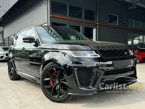 2019 Land Rover Range Rover Sport 5.0 SVR SUV RECON UK SPEC CARBON SPEC 360 CAM SOUNROOF MERIDIAN SOUND TIP TOP CONDITION LOW MILEAGE PRICE CAN NEGO