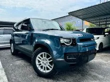 2022 Land Rover Defender 2.0 (A) P300 110 S AIR SUSPENSION 7 SEATER BIEGE INTERIOR LEATHER SEATS HIGH SPEC JAPAN UNREG