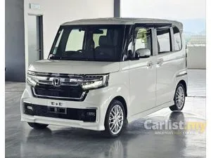 READY STOCK 2021 Honda N-Box 0.7 Custom G L Free 8 Yrs Unlimited Mileage Warranty + 4 New Tyre + New Battery + Service + Tinted + Polish...