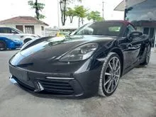 2018 PORSCHE 718 2.0 BOXSTER CONVERTIBLE /UK SPEC /SPORT CHRONO /PDLS /BOSE SOUND SYSTEM /SPORT EXHAUST WITHOUT BUTTON