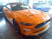 2018 Ford Mustang 2.3 COUPE CONVERTIBLE F/L 10-SPEED S/EXHAUST B&O SOUND ORANGE FURY (A) OFFER NEW YEAR