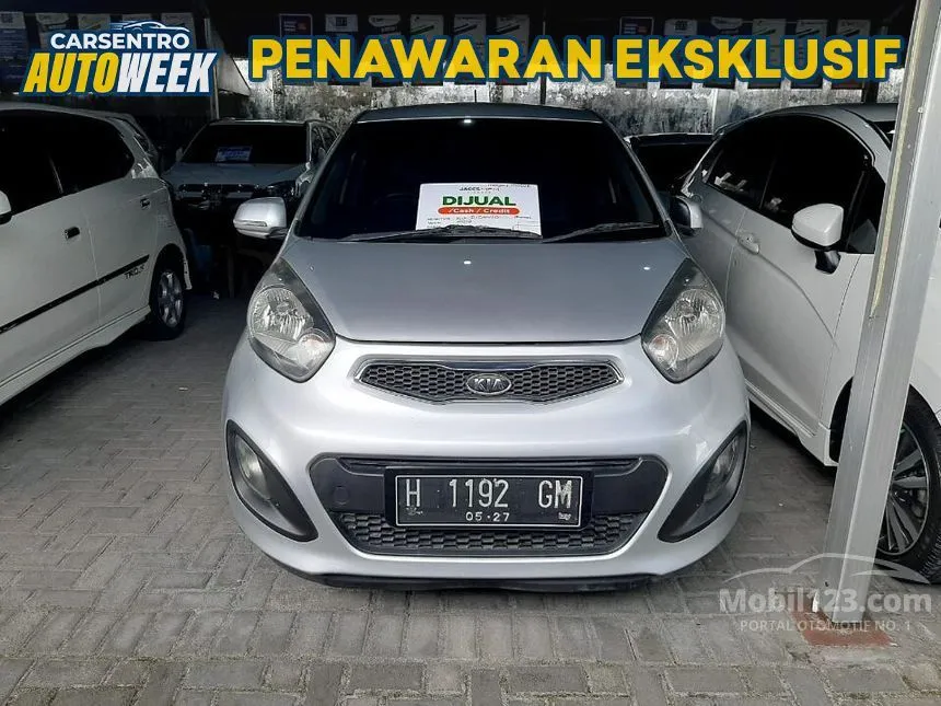 Jual Mobil KIA Picanto 2012 SE 3 1.2 di Yogyakarta Manual Hatchback Abu