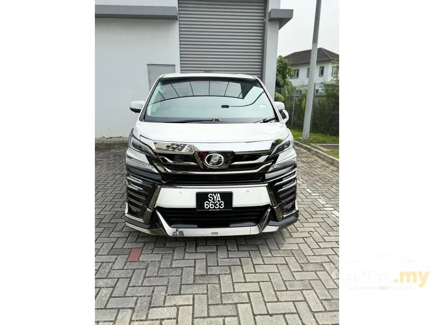2017 Toyota Vellfire ZG MPV