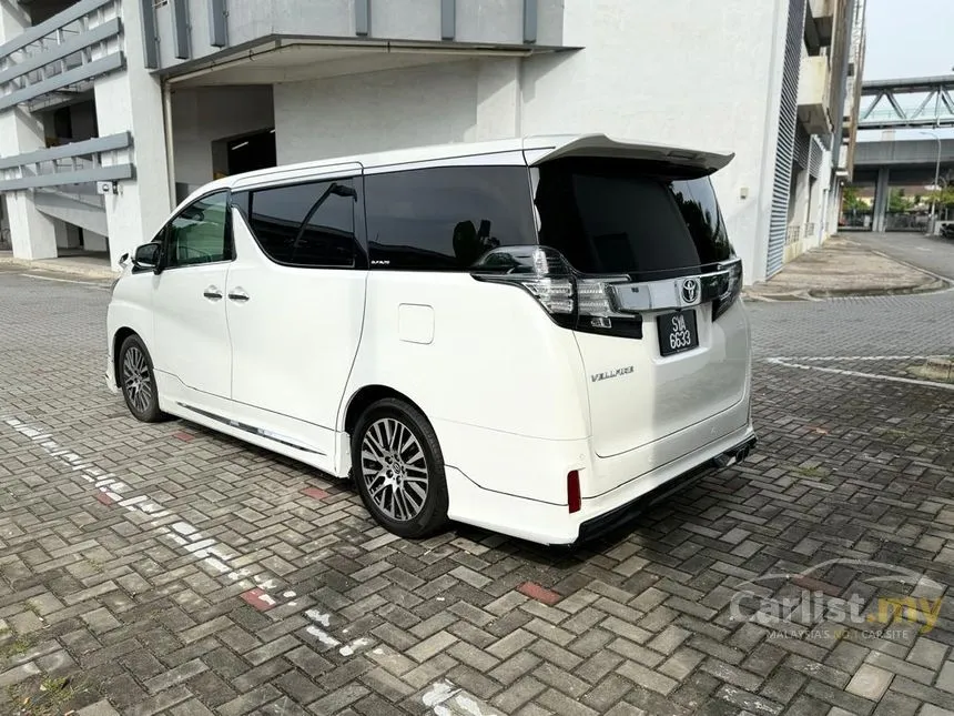 2017 Toyota Vellfire ZG MPV