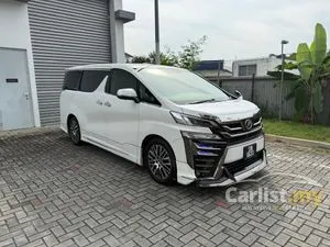 2017 Toyota Vellfire 2.5 ZG MPV/79K MILEAGE/ONE OWNER/GOOD RUNNING CONDITION WITH 1 YEAR WARRANTY
